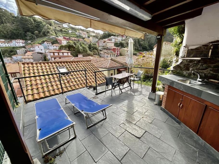 Ferienwohnung La Terraza De Cudillero Exterior foto